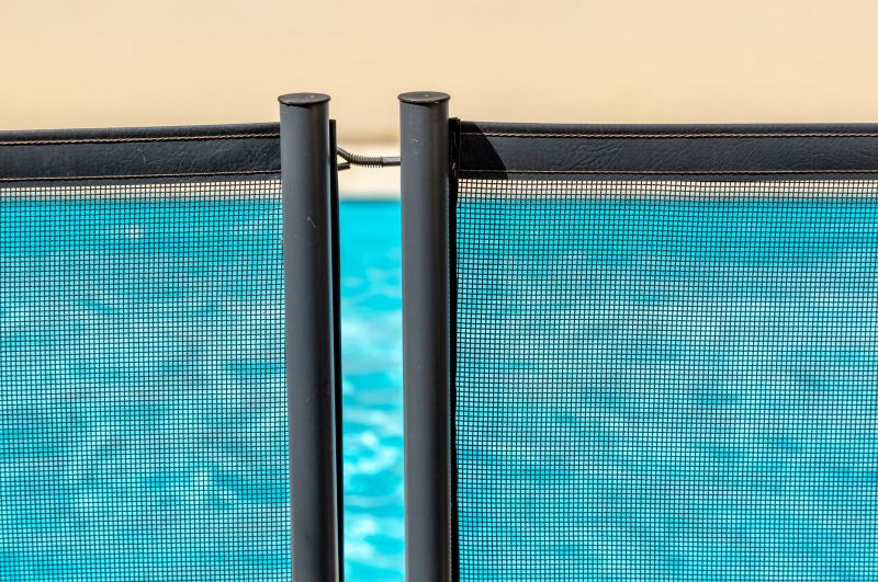Mesh Fence Around Pool